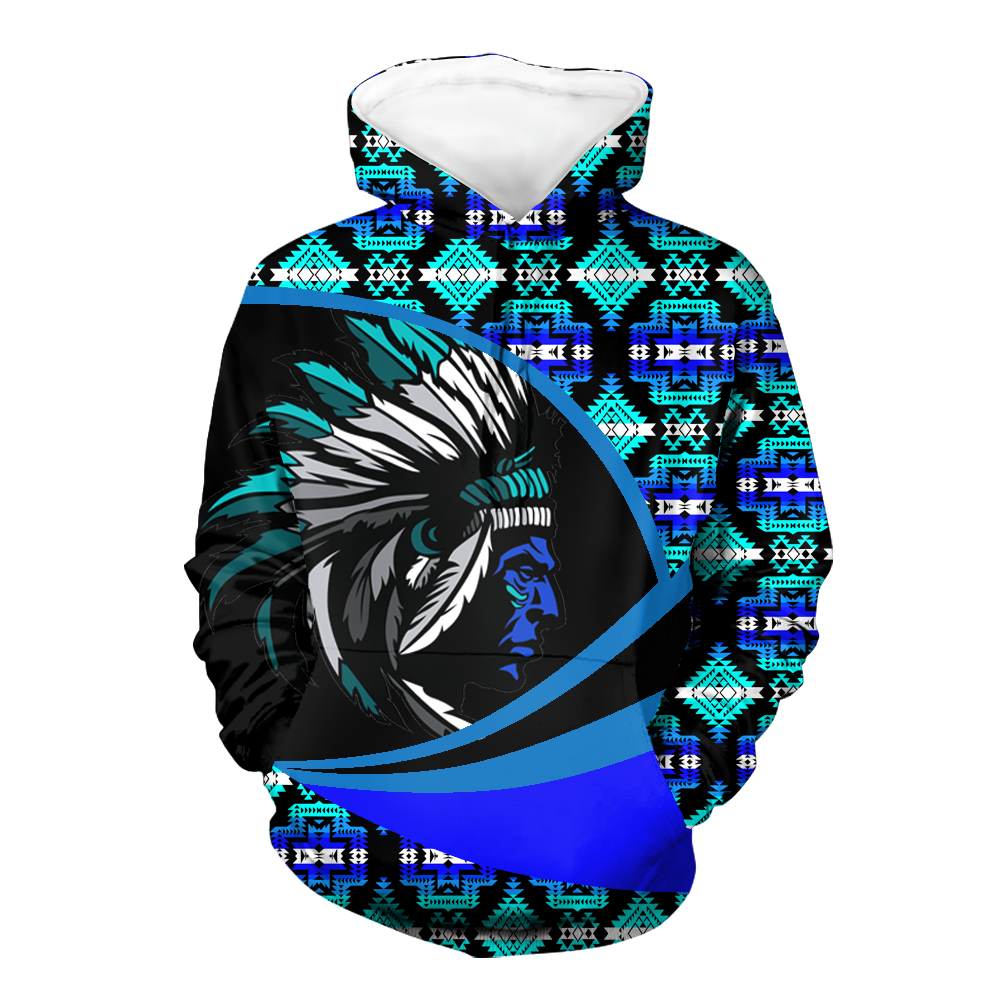 HD0011357  Pattern Native Pride 3D Hoodie