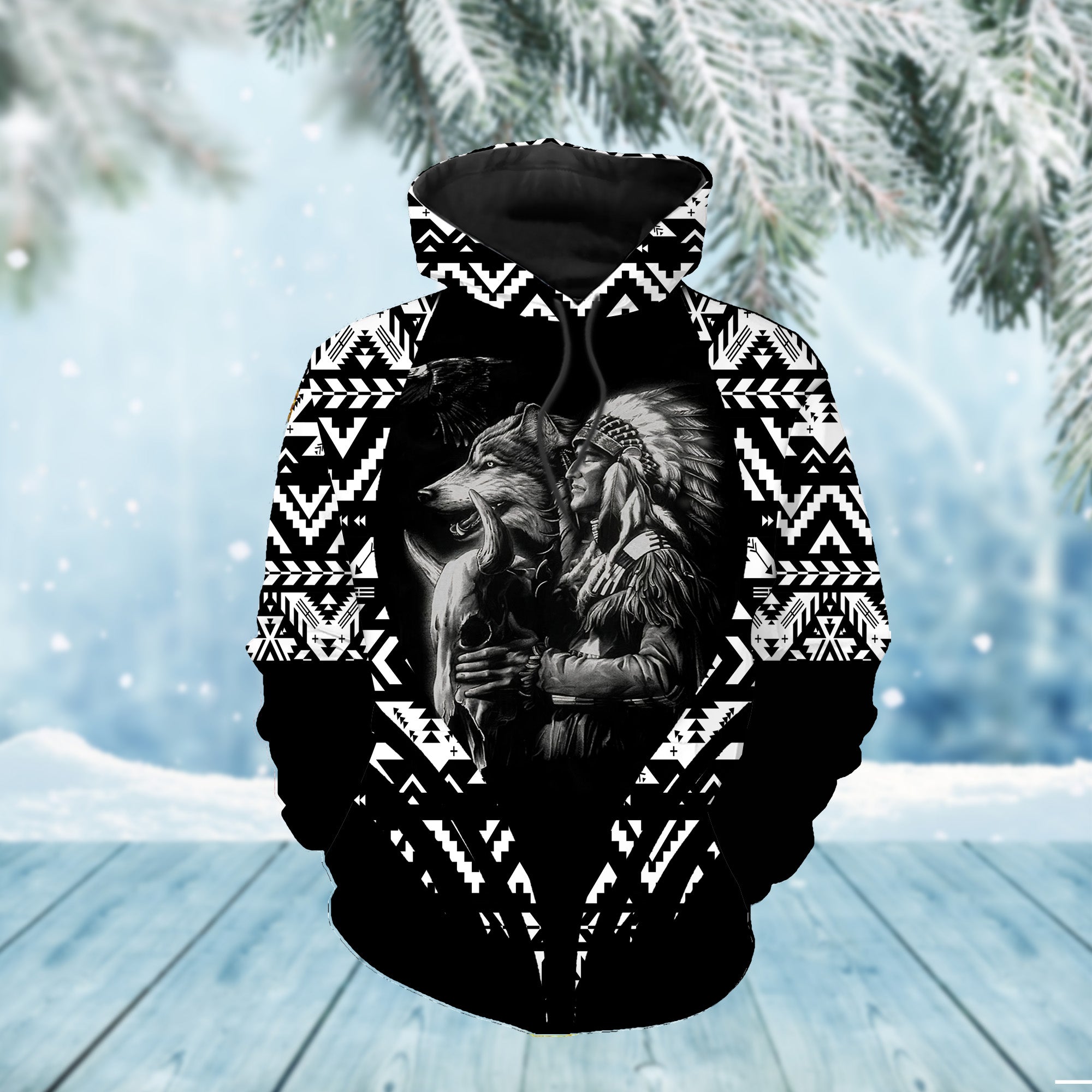 HD0011656 Pattern Native Pride 3D Hoodie