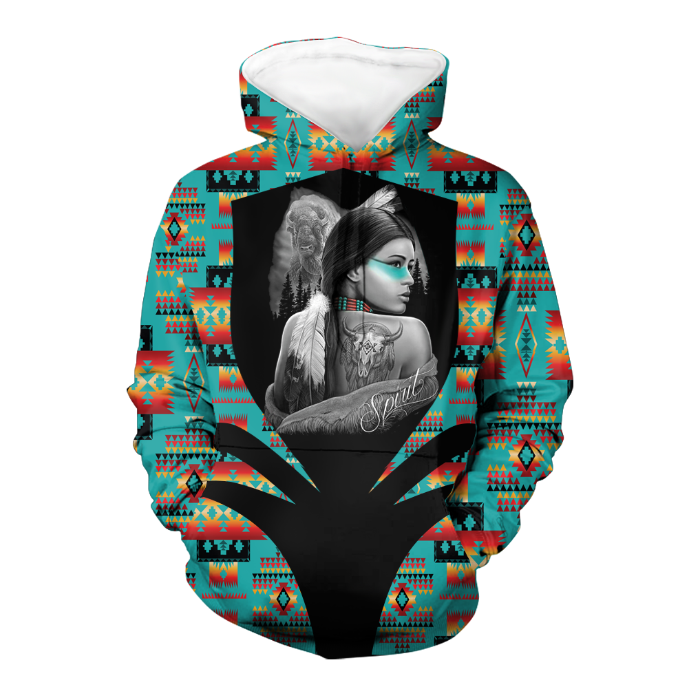 HD000361 Pattern Native Pride 3D Hoodie