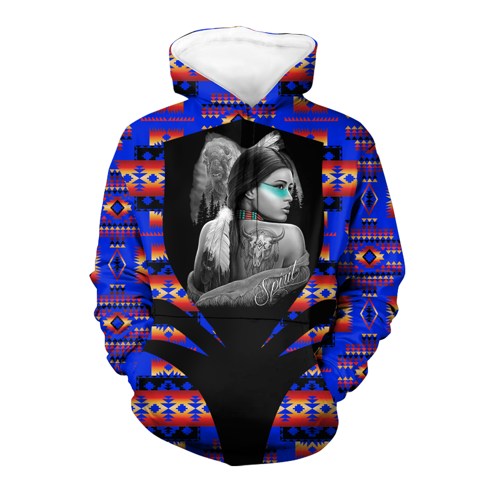 HD000359 Pattern Native Pride 3D Hoodie