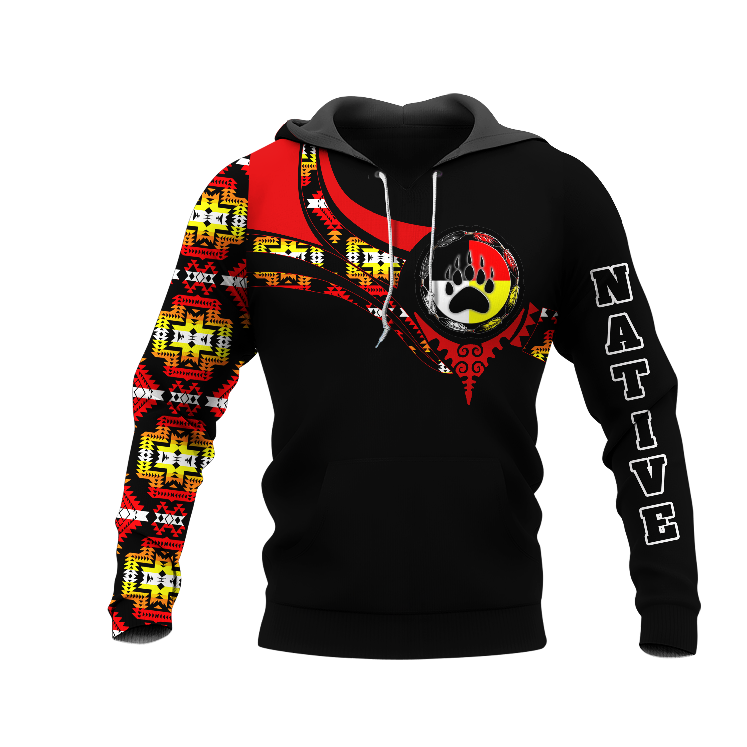 HD0012511 Pattern Native Pride 3D Hoodie