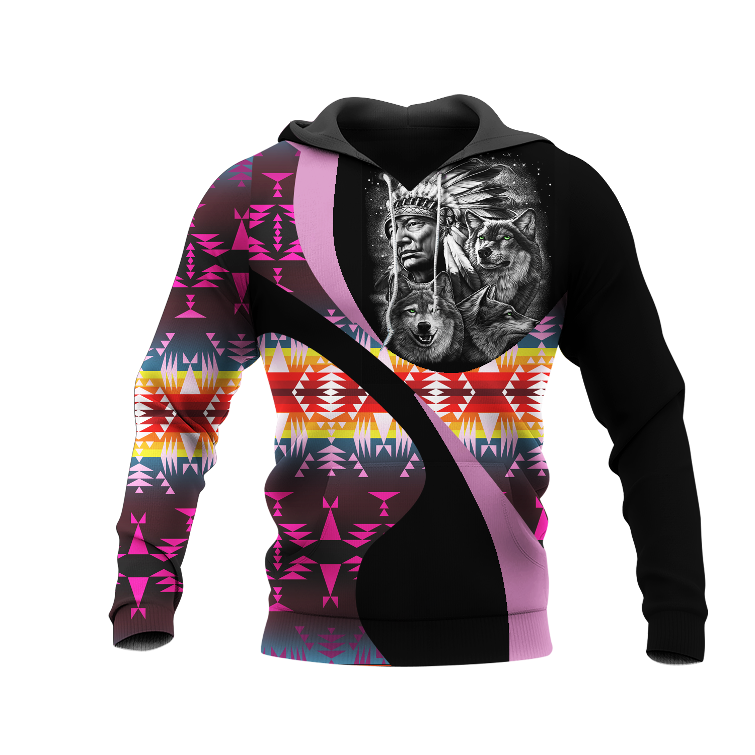 HD0011488 Pattern Native Pride 3D Hoodie