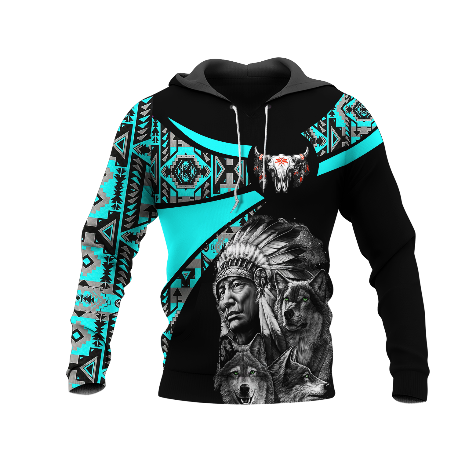 HD000820 Pattern Native Pride 3D Hoodie