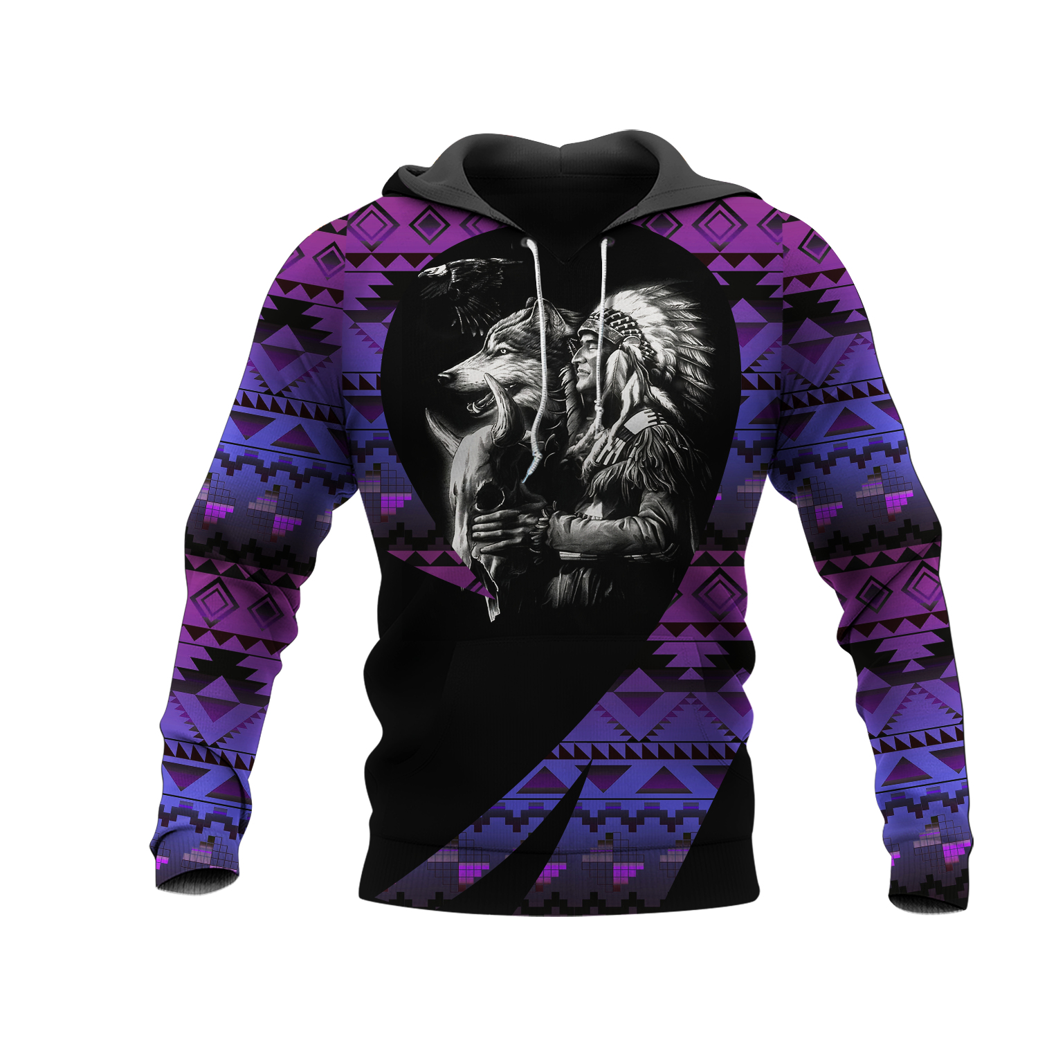 HD0011632 Pattern Native Pride 3D Hoodie