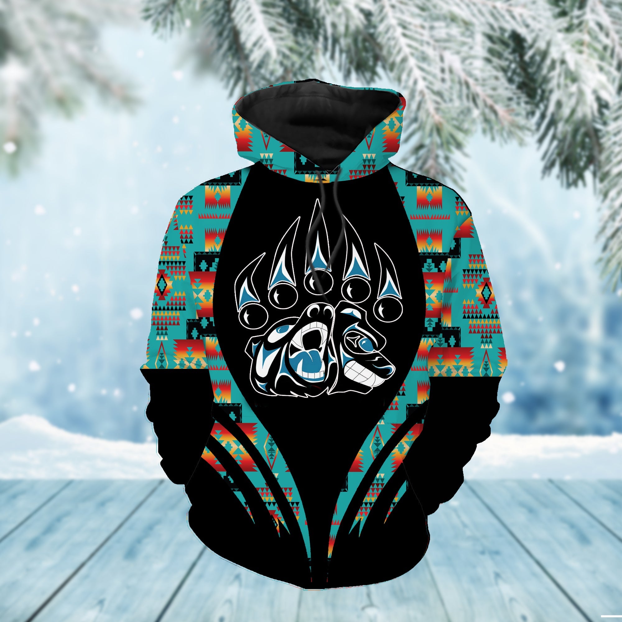 HD0011658 Pattern Native Pride 3D Hoodie