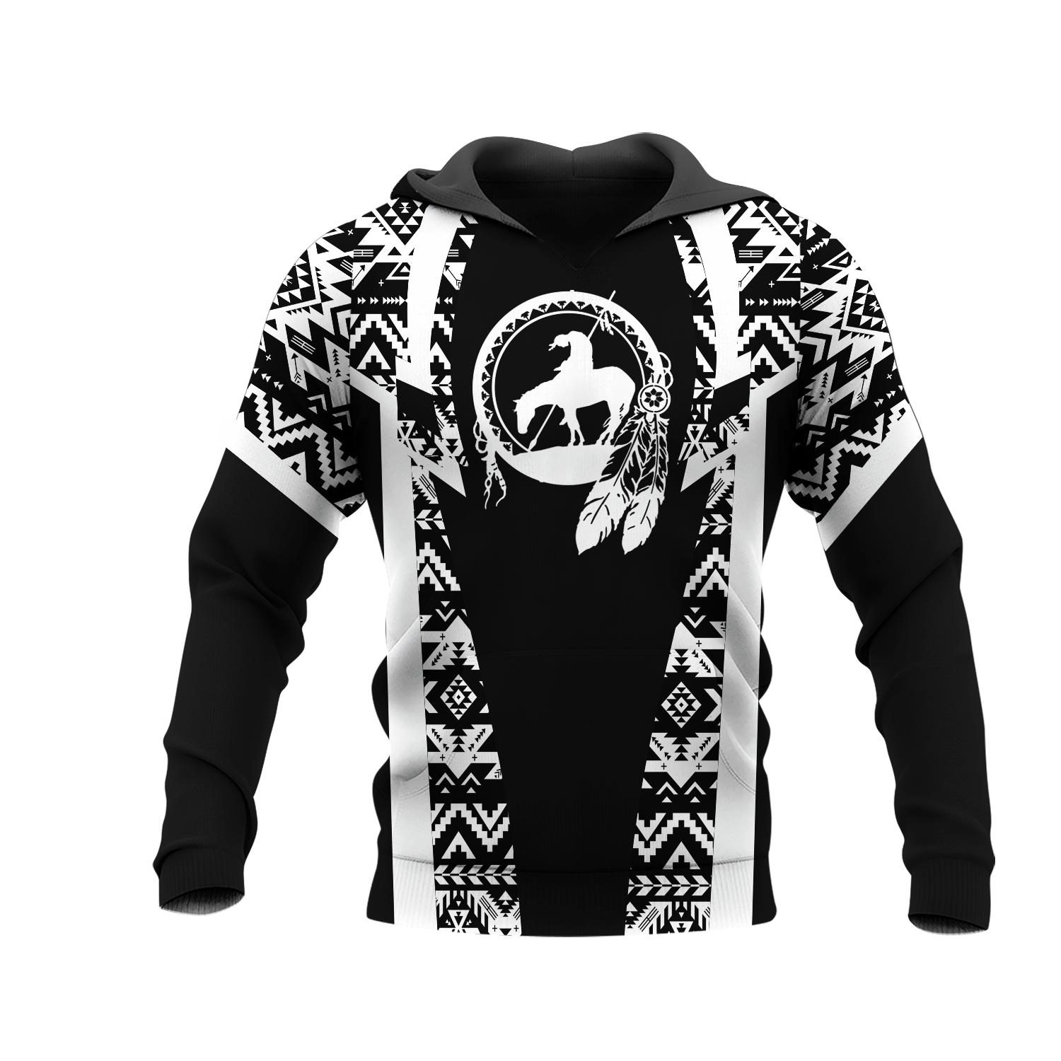 HD000369 Pattern Native Pride 3D Hoodie