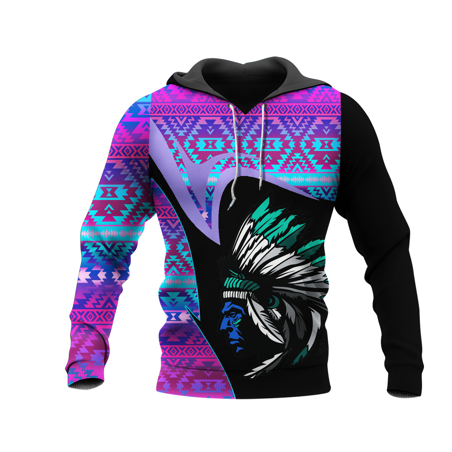 HD0011539 Pattern Native Pride 3D Hoodie