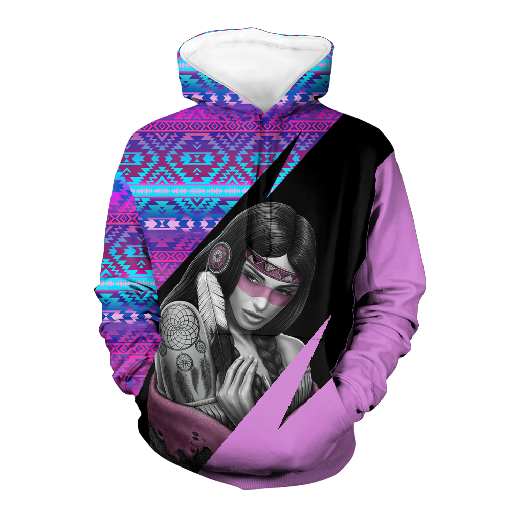 HD0012152 Pattern Native Pride 3D Hoodie