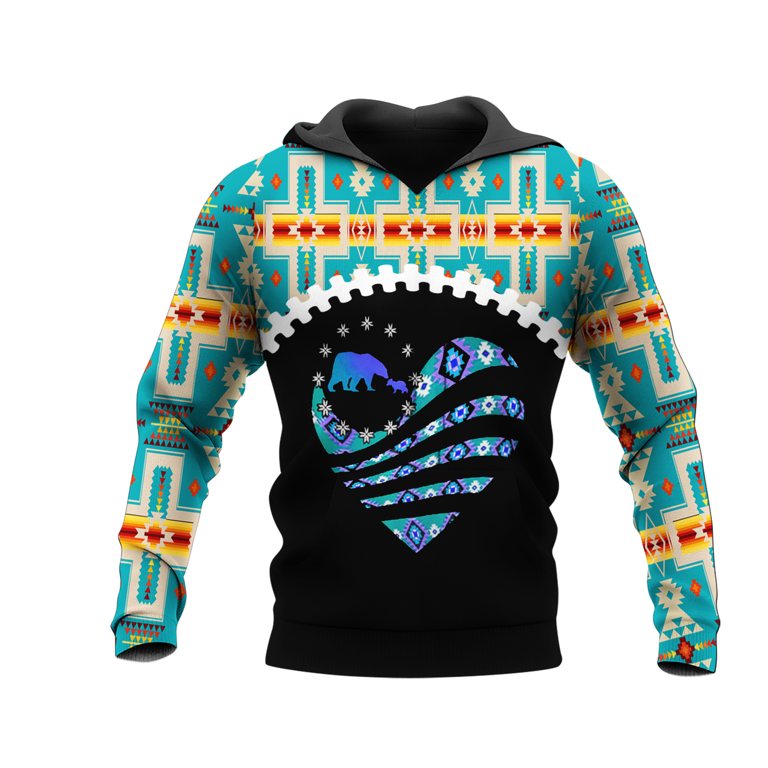 HD0012289 Pattern Native Pride 3D Hoodie