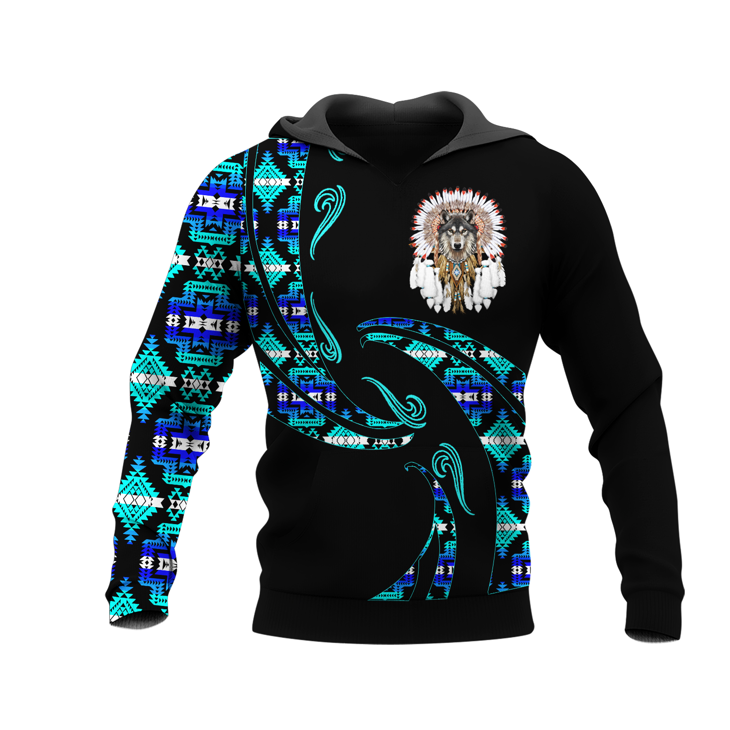 HD0012371 Pattern Native Pride 3D Hoodie
