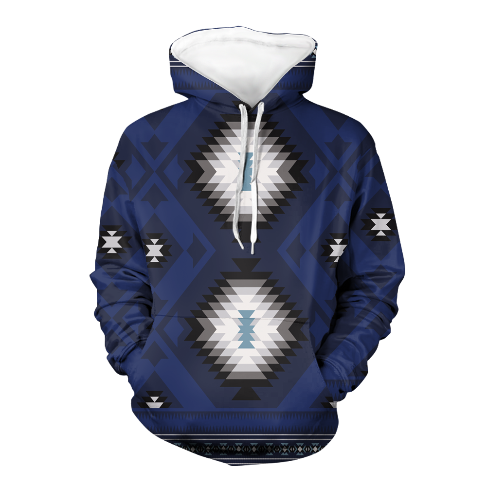 GB-NAT00751 Native American Pride  3D Hoodie