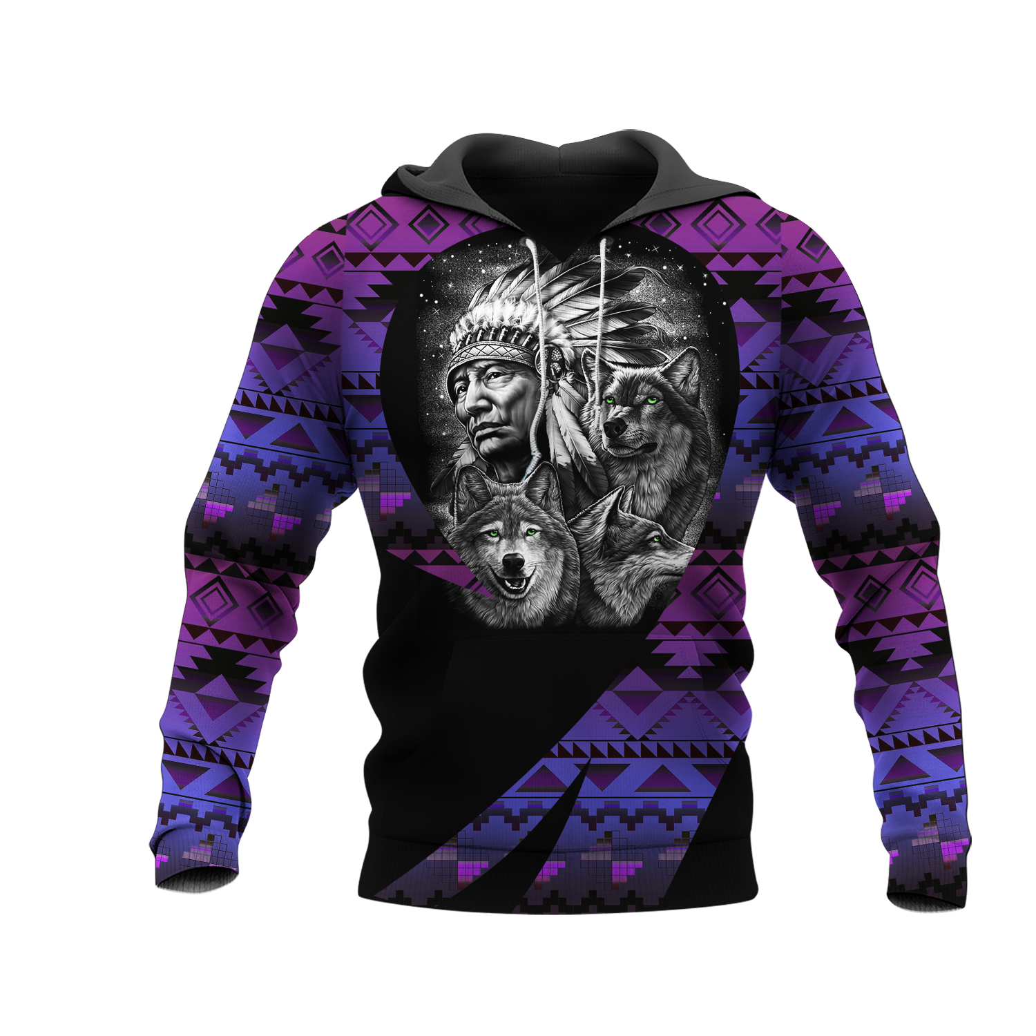 HD0011635 Pattern Native Pride 3D Hoodie