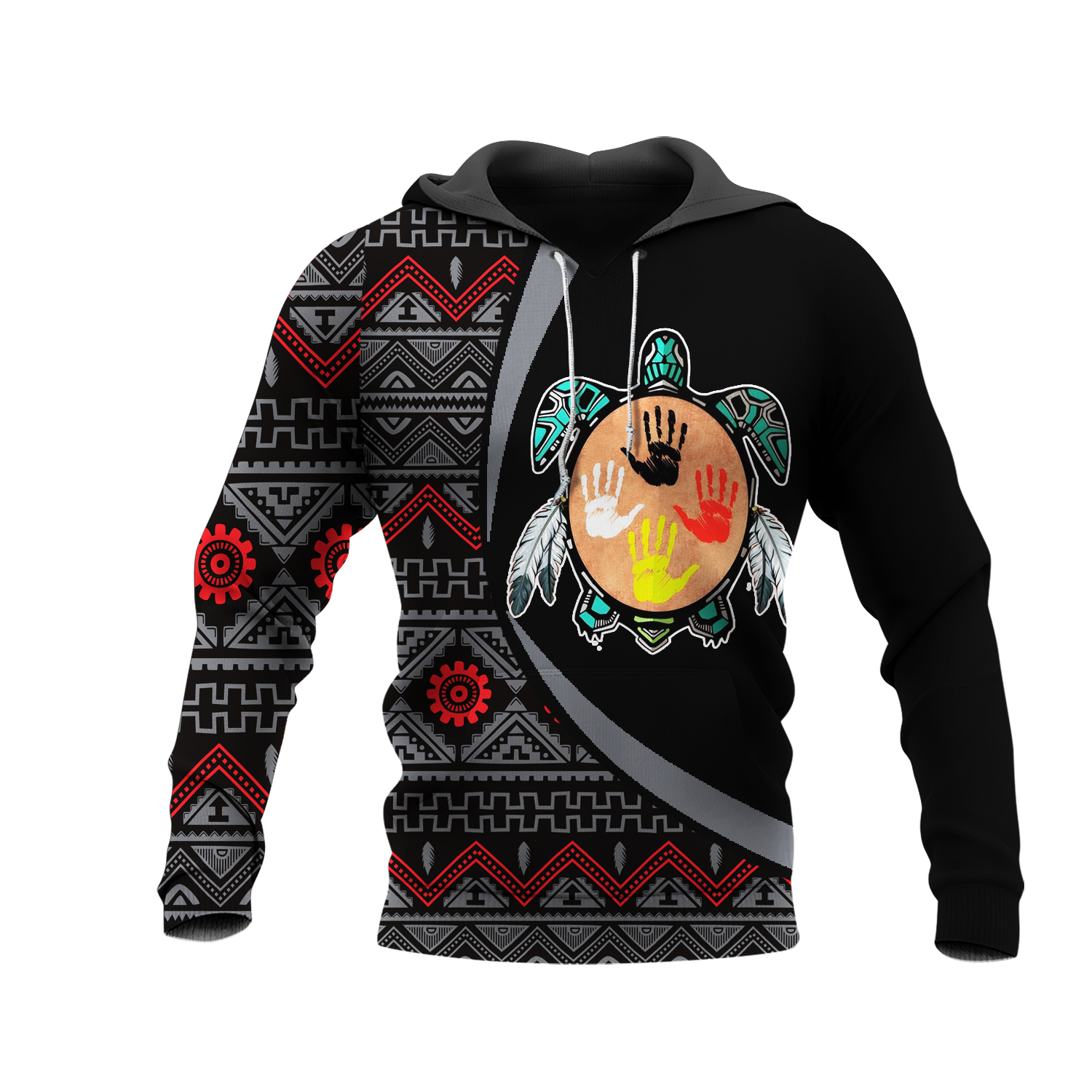 HD0012214  Pattern Native Pride 3D Hoodie
