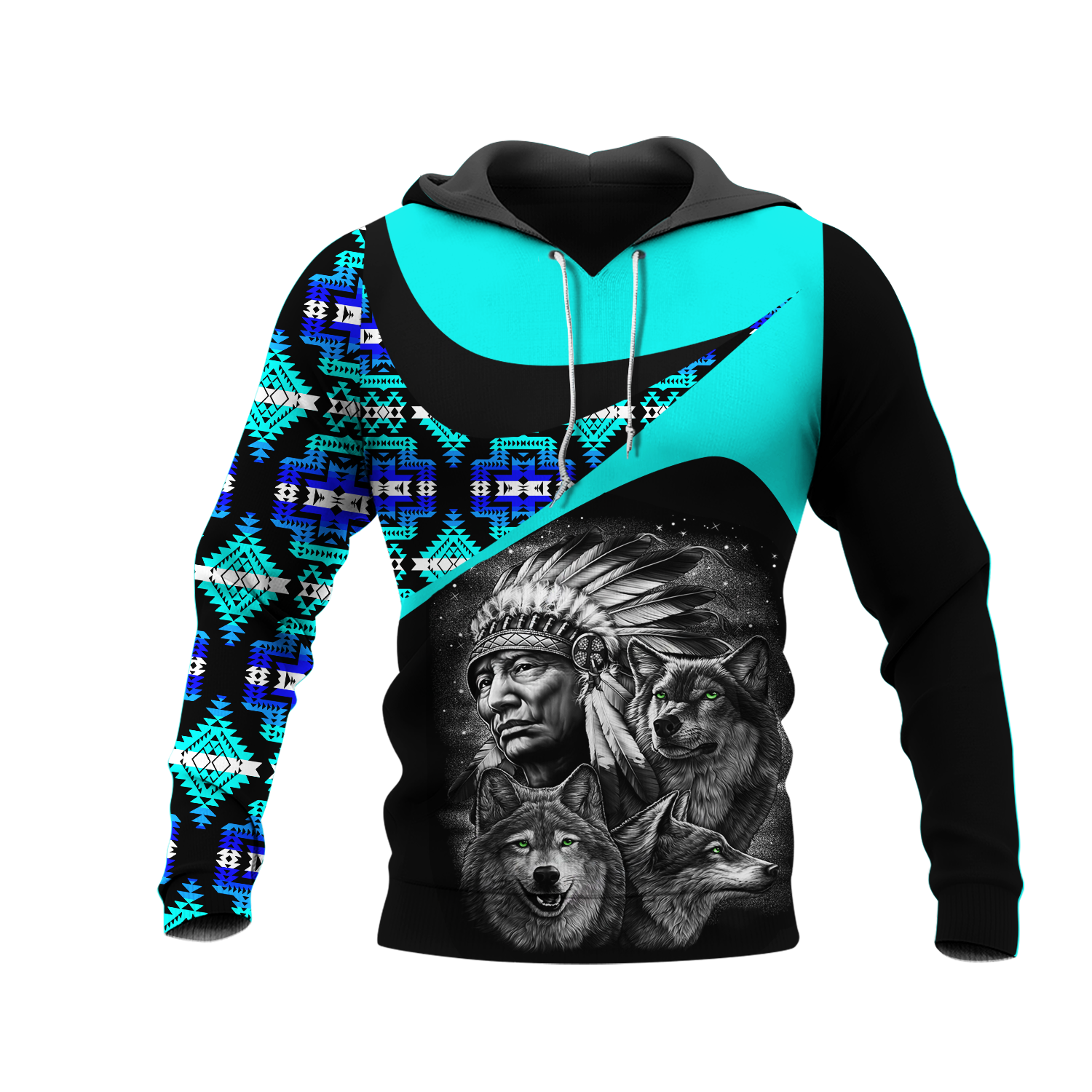 HD0011427 Pattern Native Pride 3D Hoodie