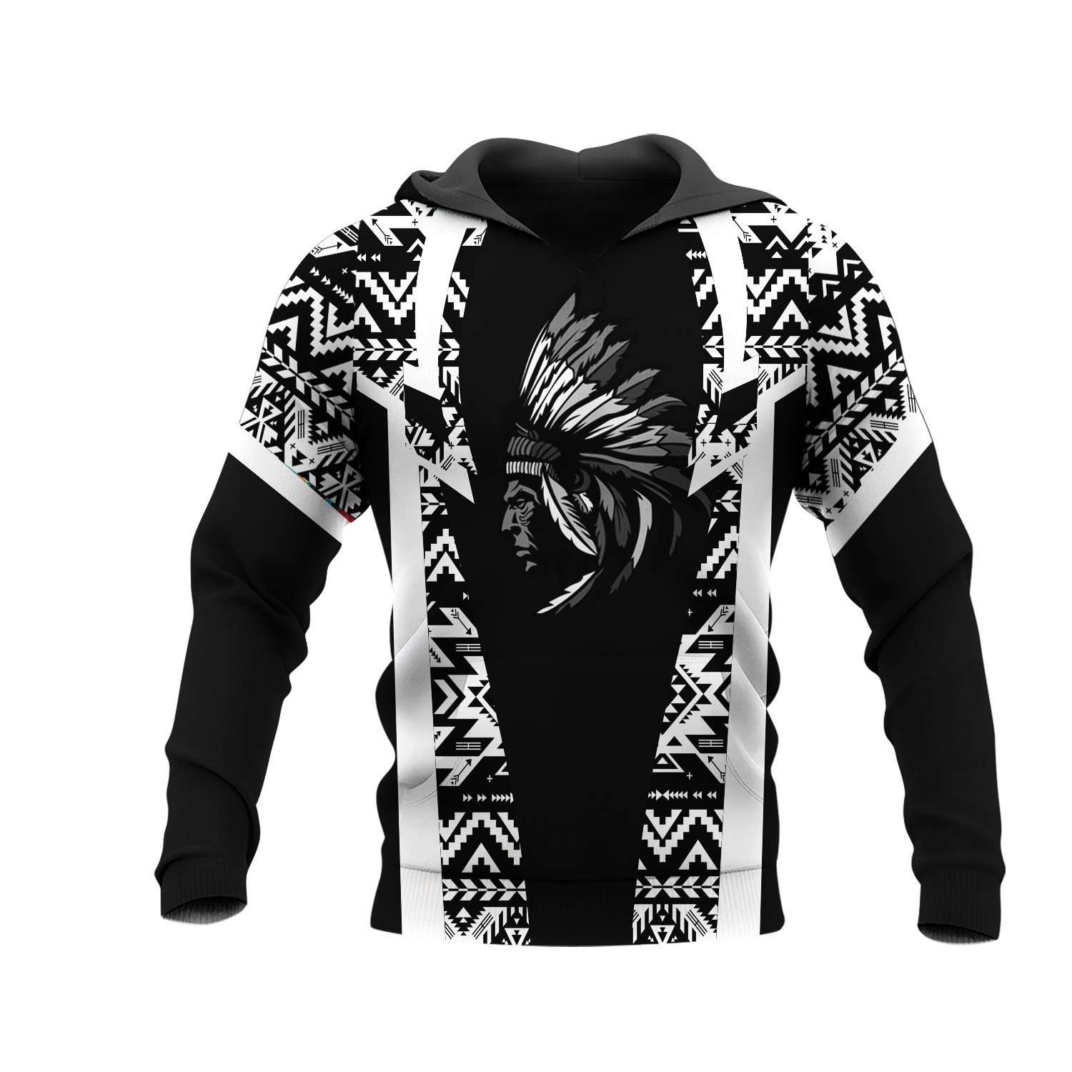 HD000396 Pattern Native Pride 3D Hoodie
