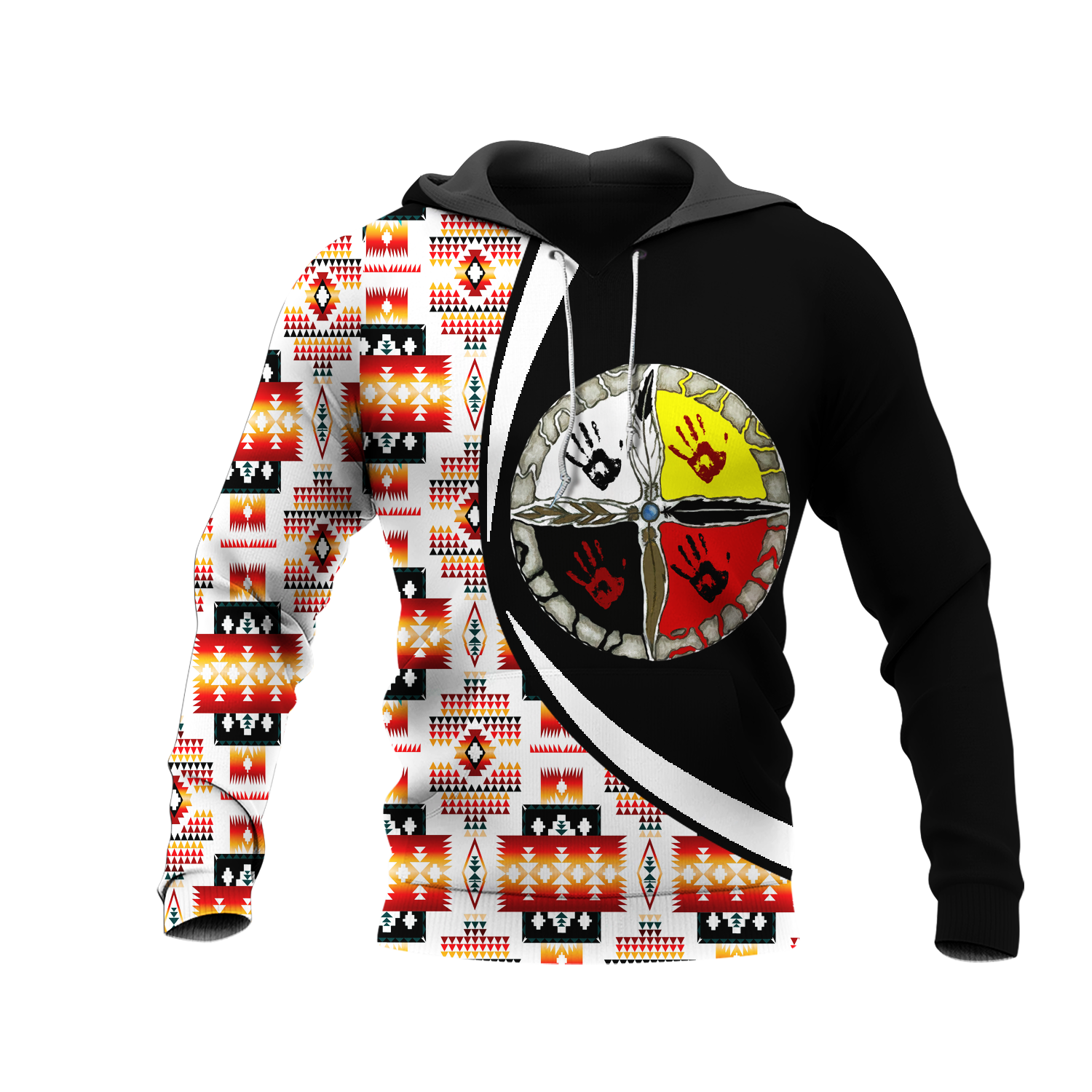 HD0012216 Pattern Native Pride 3D Hoodie