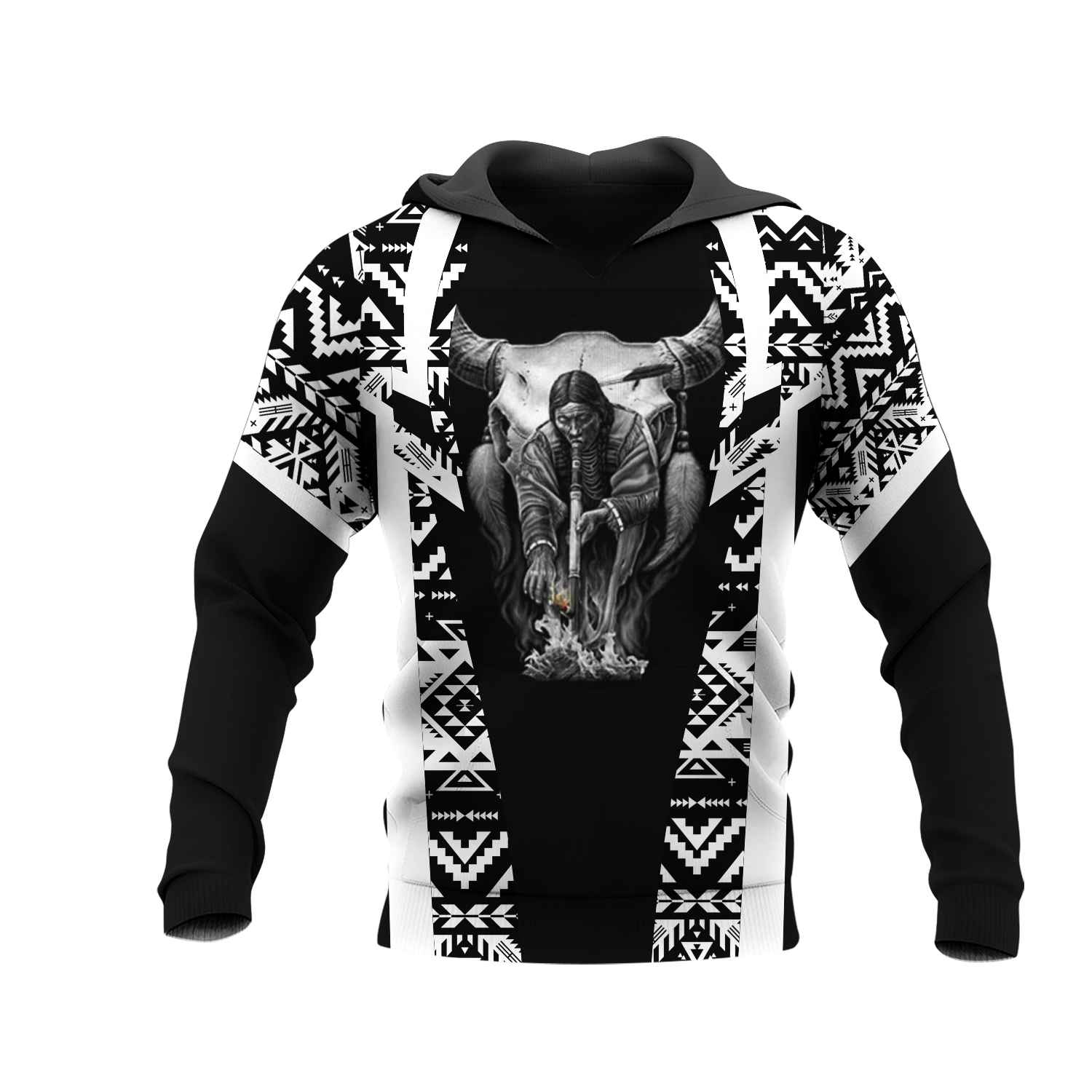 HD000393 Pattern Native Pride 3D Hoodie