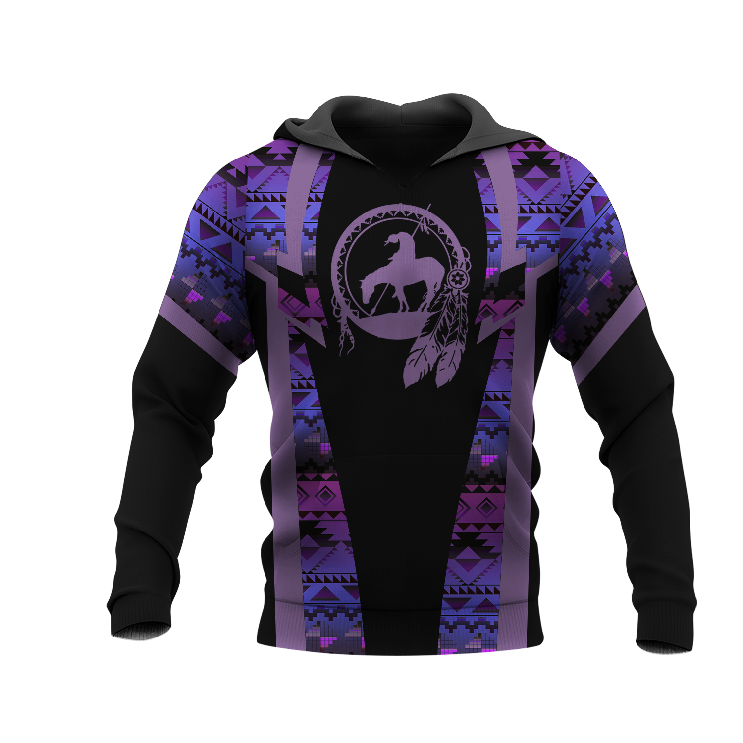 HD000412 Pattern Native Pride 3D Hoodie