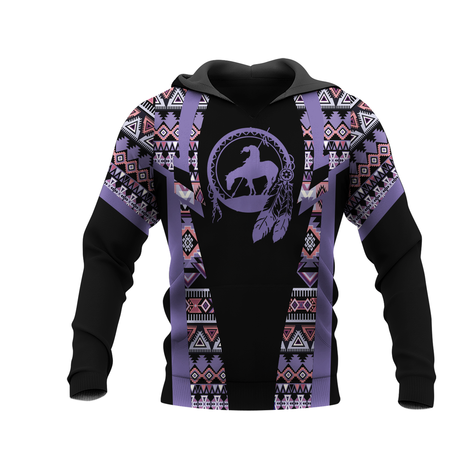 HD000410 Pattern Native Pride 3D Hoodie