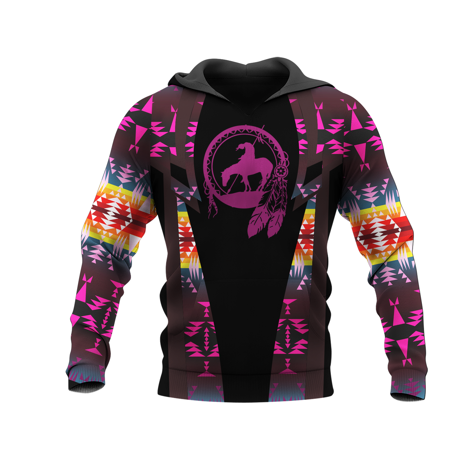 HD000409 Pattern Native Pride 3D Hoodie