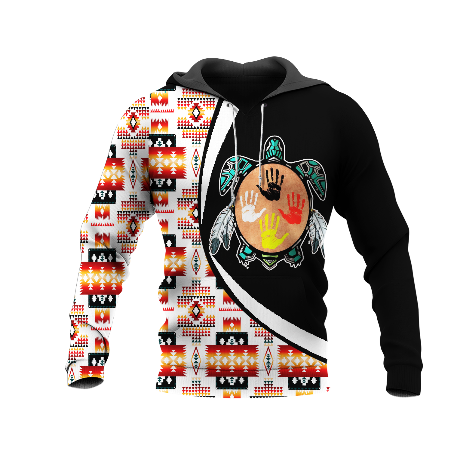 HD0012217 Pattern Native Pride 3D Hoodie