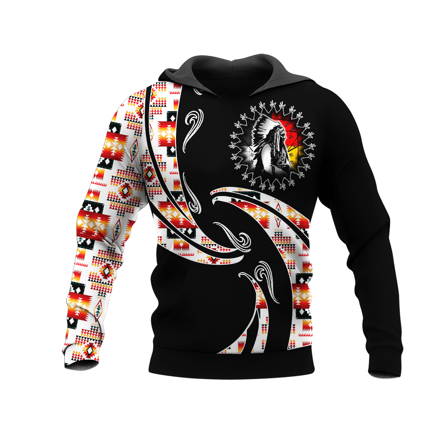 HD0012375 Pattern Native Pride 3D Hoodie