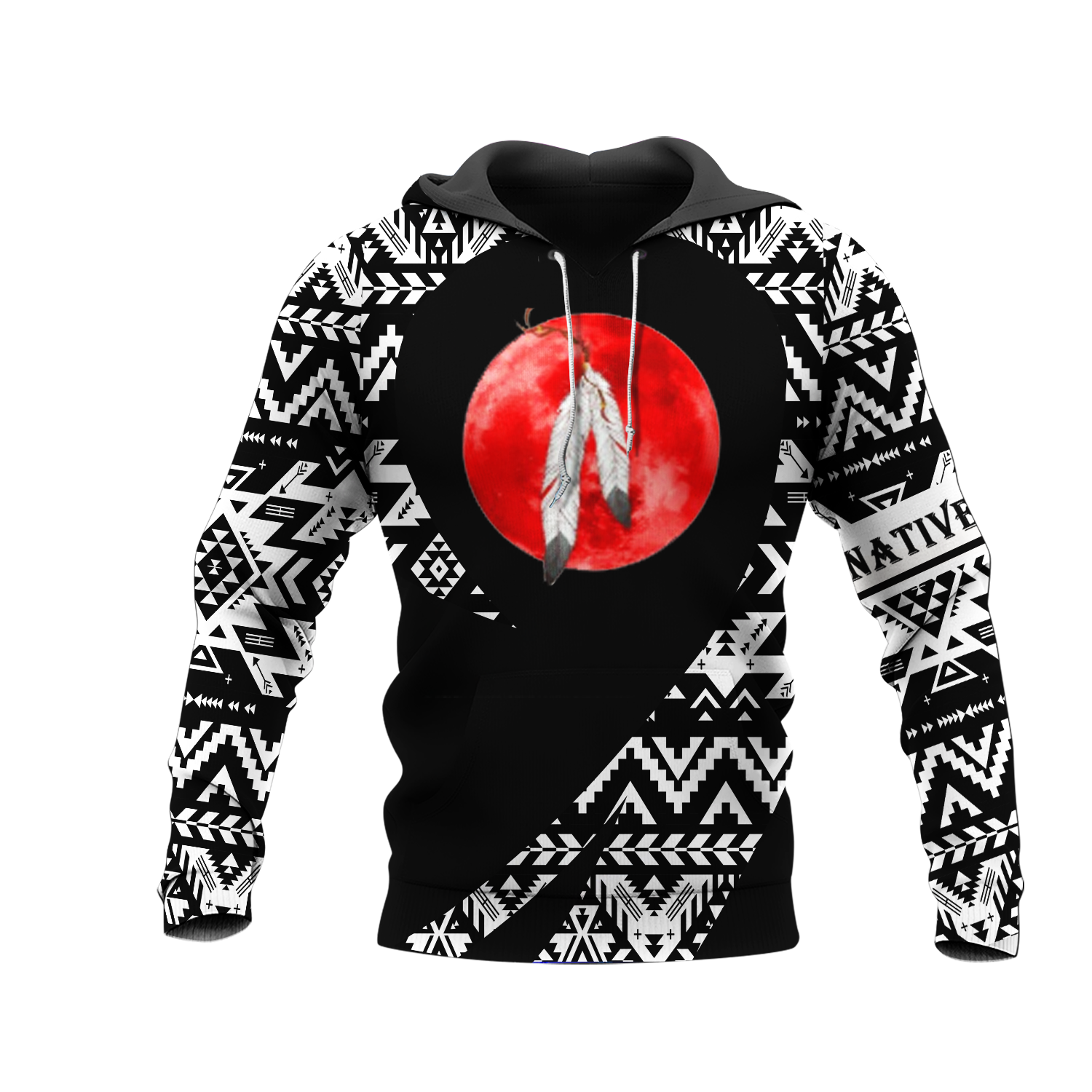 HD000259 Pattern Native Pride 3D Hoodie