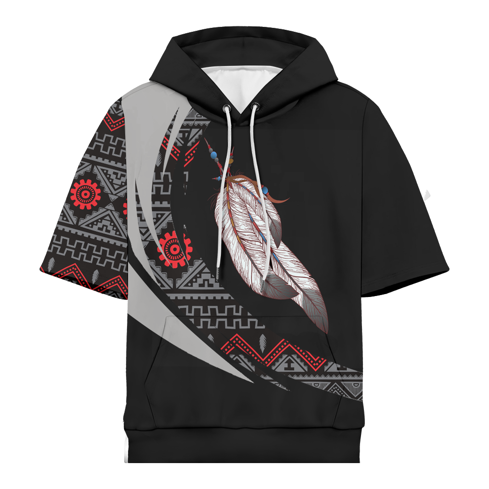 HD0012353 Pattern Native Pride 3D Short  Hoodie