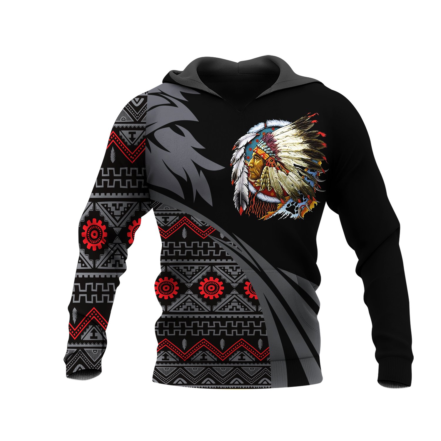 HD0012322 Pattern Native Pride 3D Hoodie