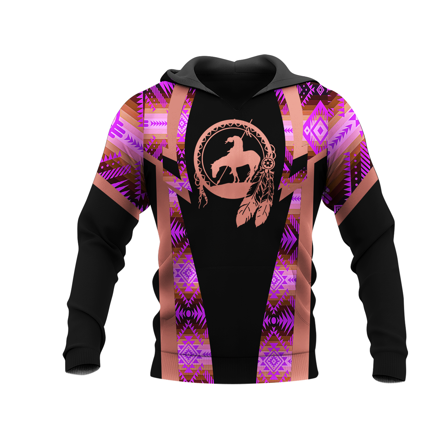 HD000406 Pattern Native Pride 3D Hoodie