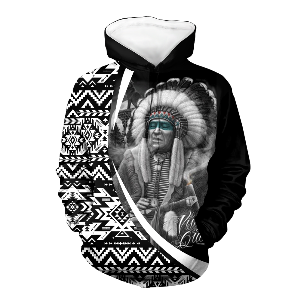 HD000416 Pattern Native Pride 3D Hoodie