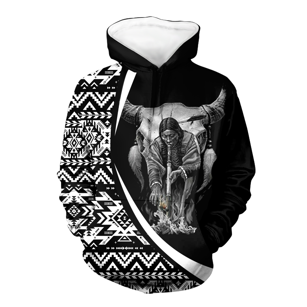 HD000413 Pattern Native Pride 3D Hoodie