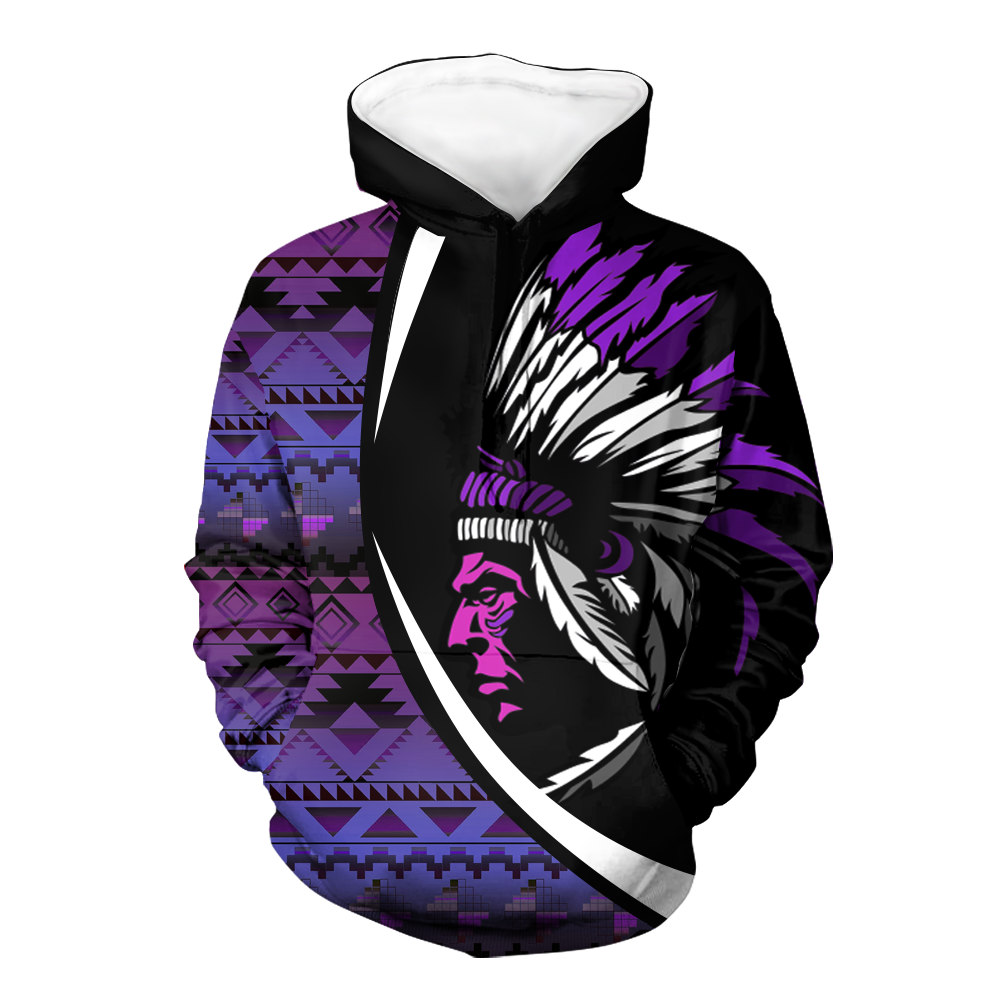 HD000426 Pattern Native Pride 3D Hoodie