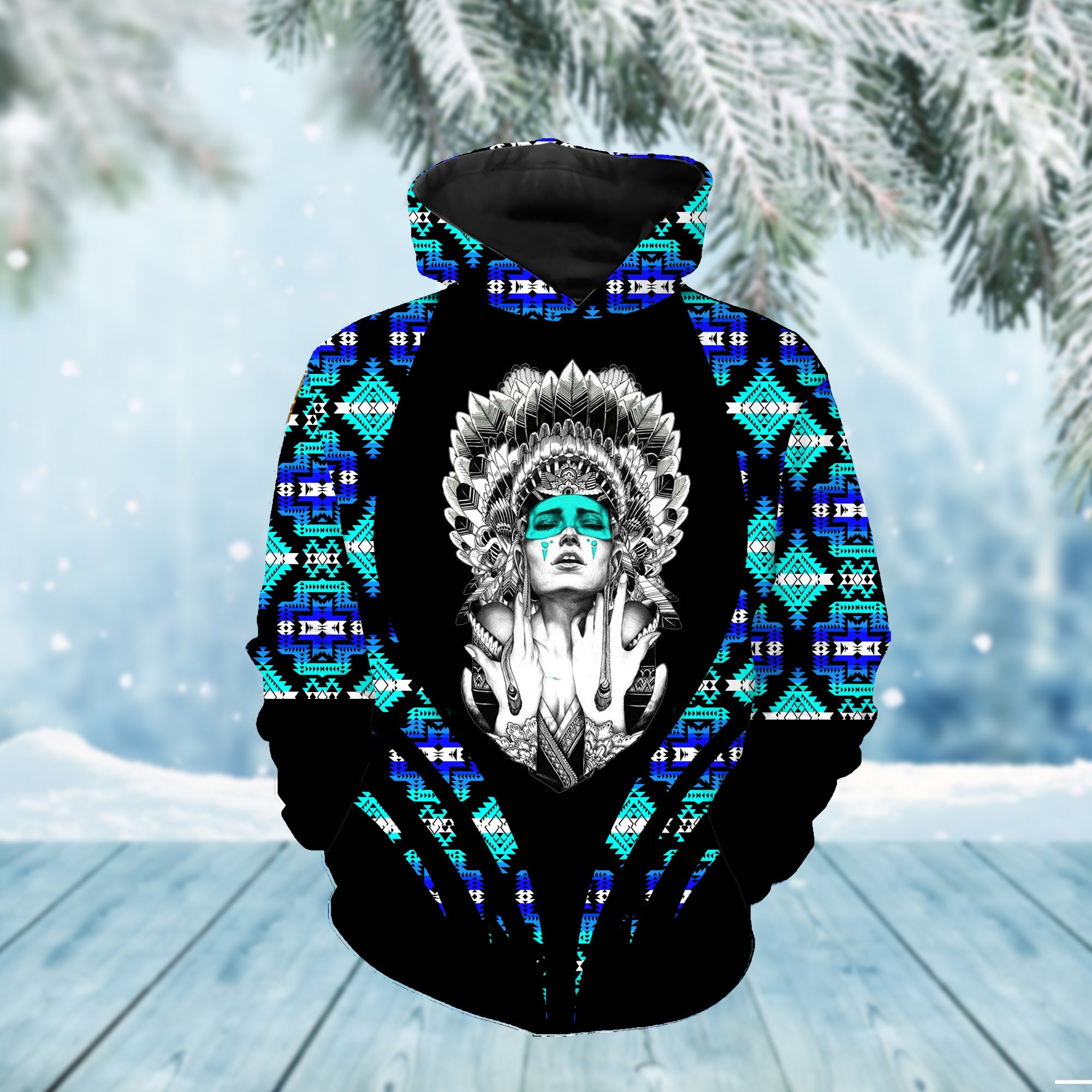 HD0011743 Pattern Native Pride 3D Hoodie