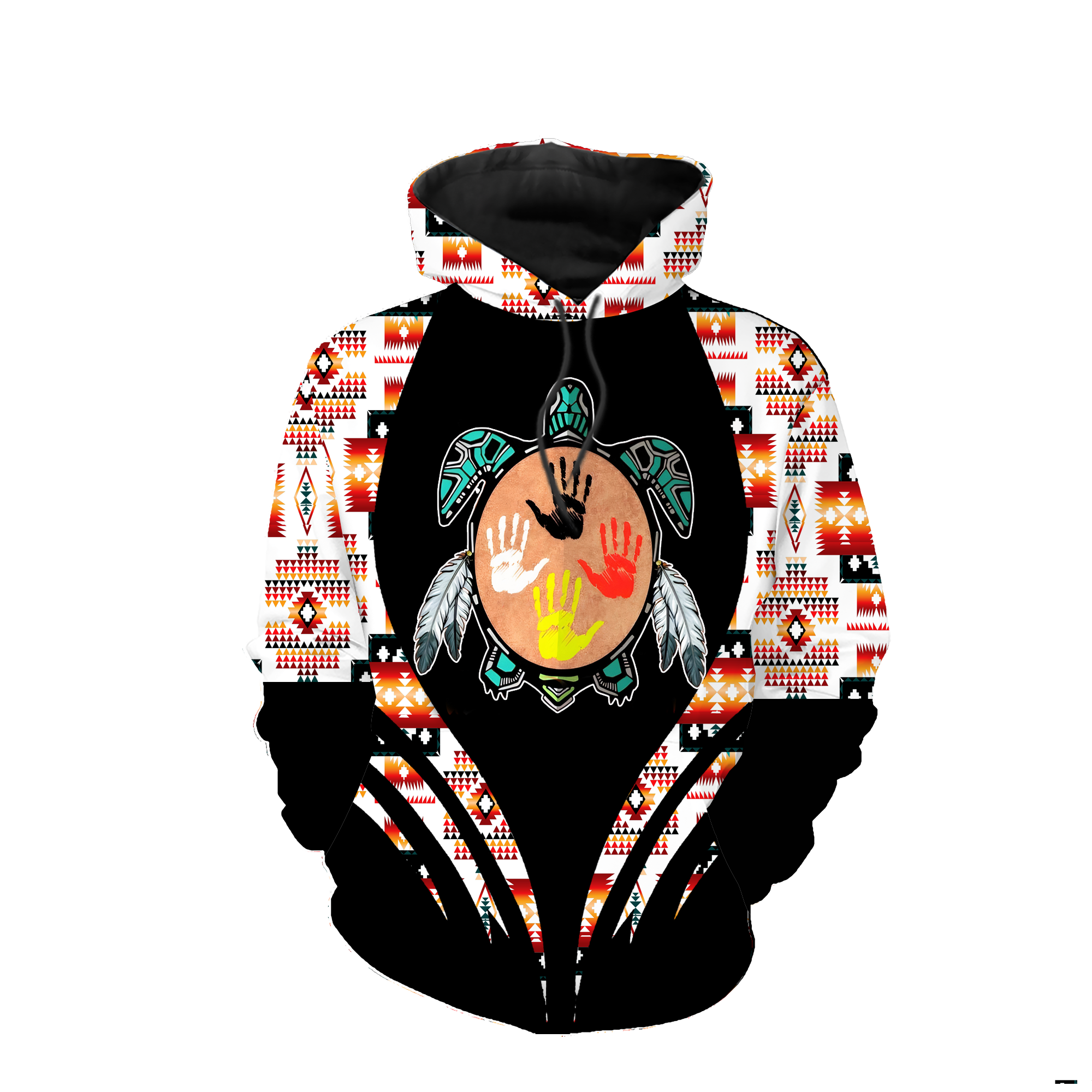 HD0012220 Pattern Native Pride 3D Hoodie
