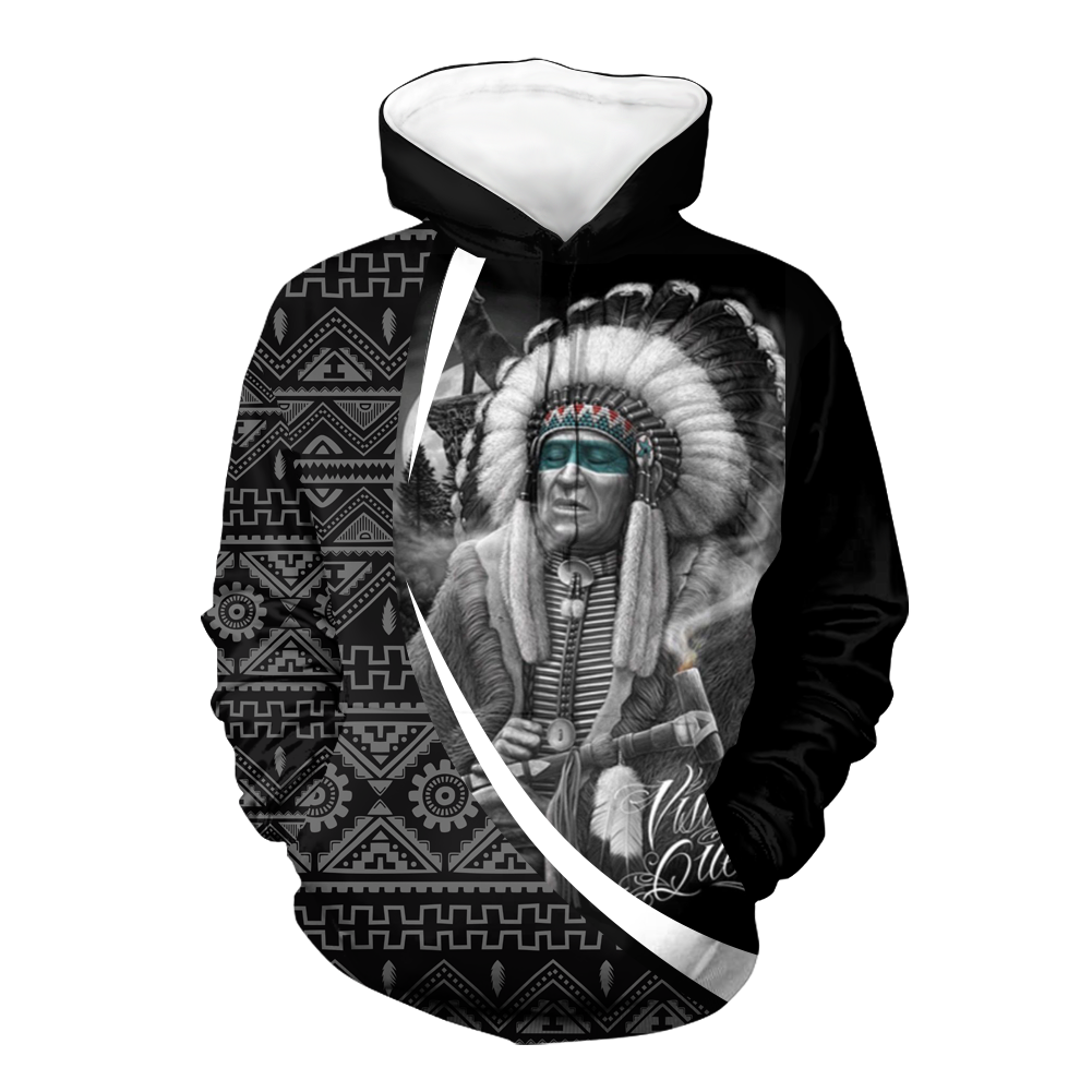 HD000421 Pattern Native Pride 3D Hoodie