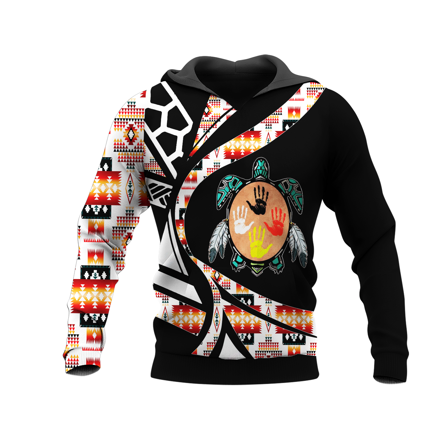HD0012408 Pattern Native Pride 3D Hoodie