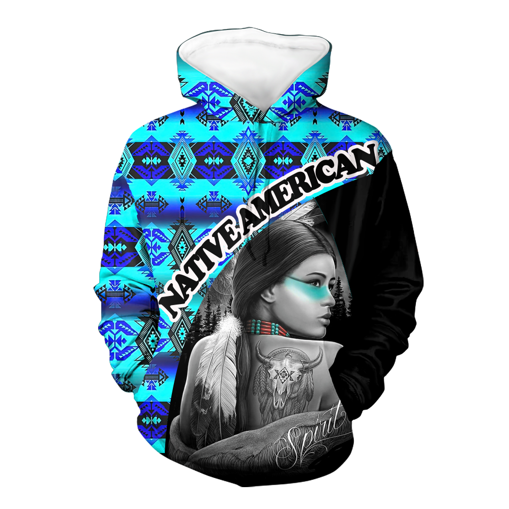 HD000432 Pattern Native Pride 3D Hoodie