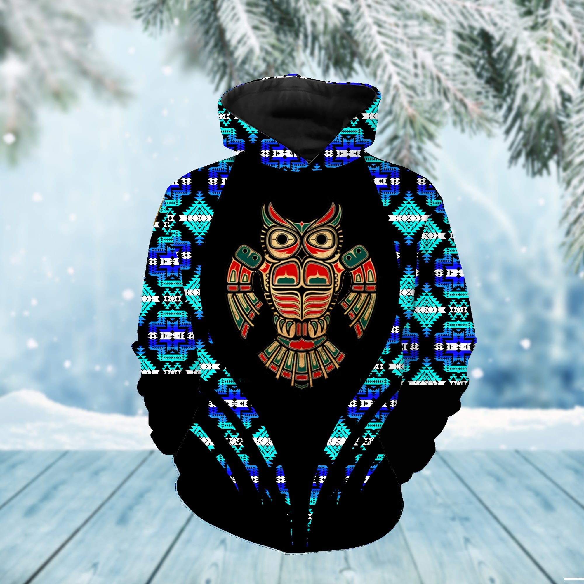 HD0011745 Pattern Native Pride 3D Hoodie