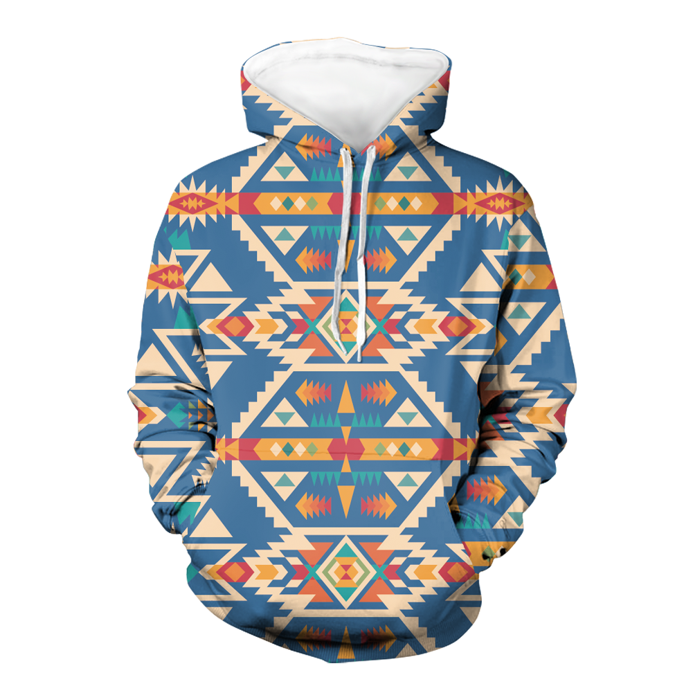 HD00092 Native American Pride  3D Hoodie
