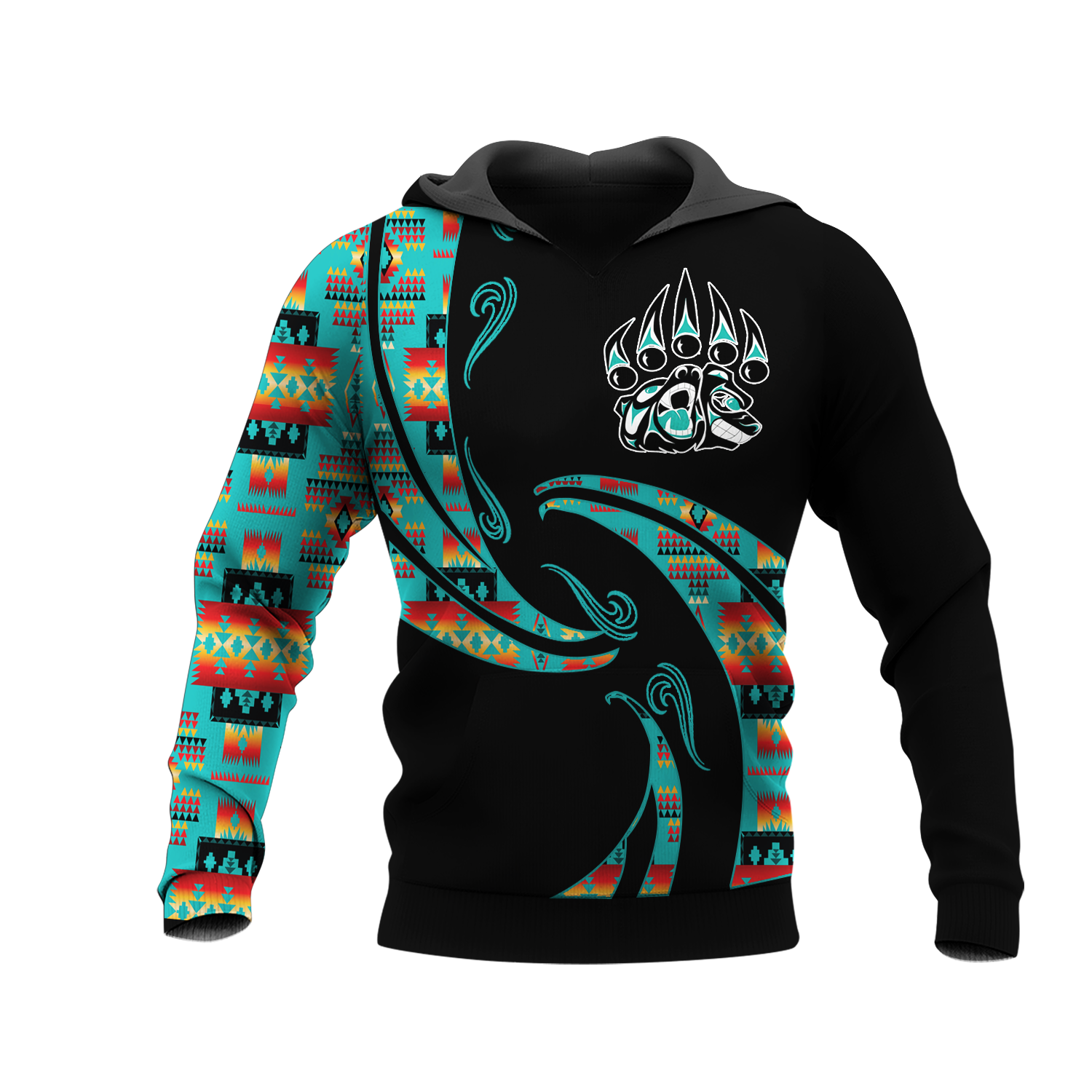 HD0012381 Pattern Native Pride 3D Hoodie