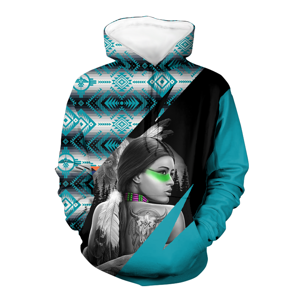 HD0012163 Pattern Native Pride 3D Hoodie
