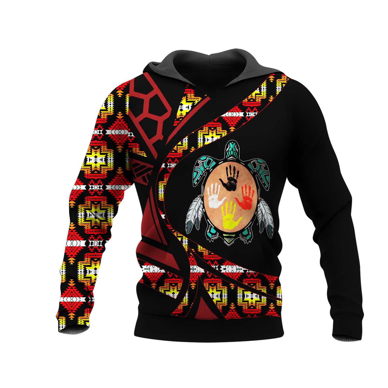 HD0012412 Pattern Native Pride 3D Hoodie