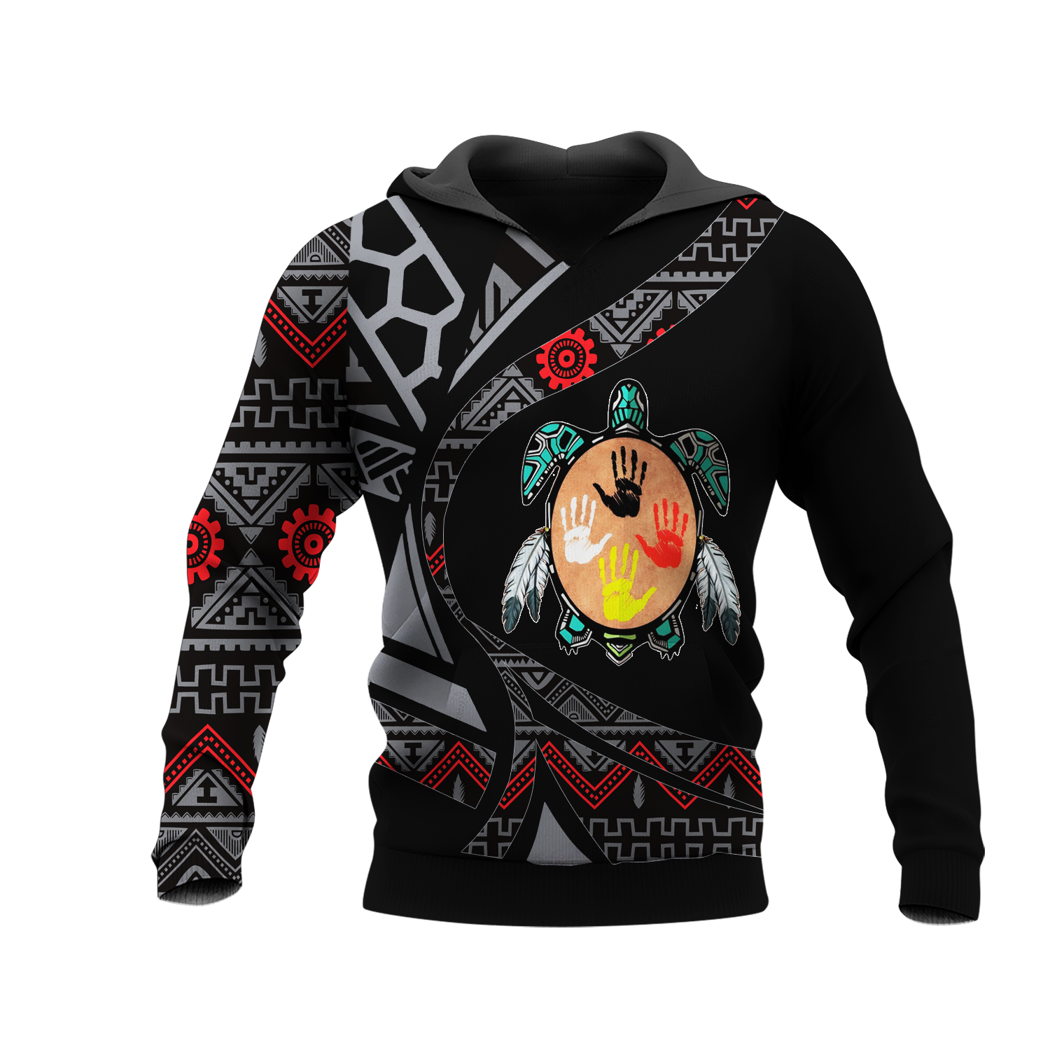 HD0012415 Pattern Native Pride 3D Hoodie