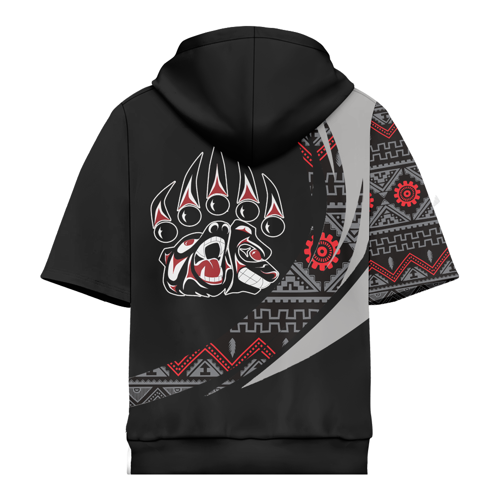HD0012354 Pattern Native Pride 3D Short  Hoodie