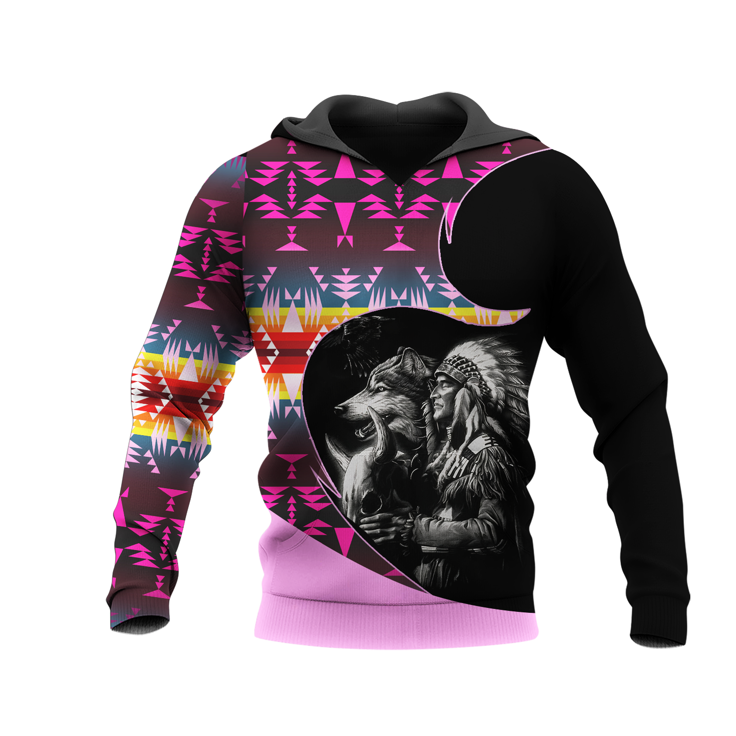 HD0011200 Pattern Native Pride 3D Hoodie