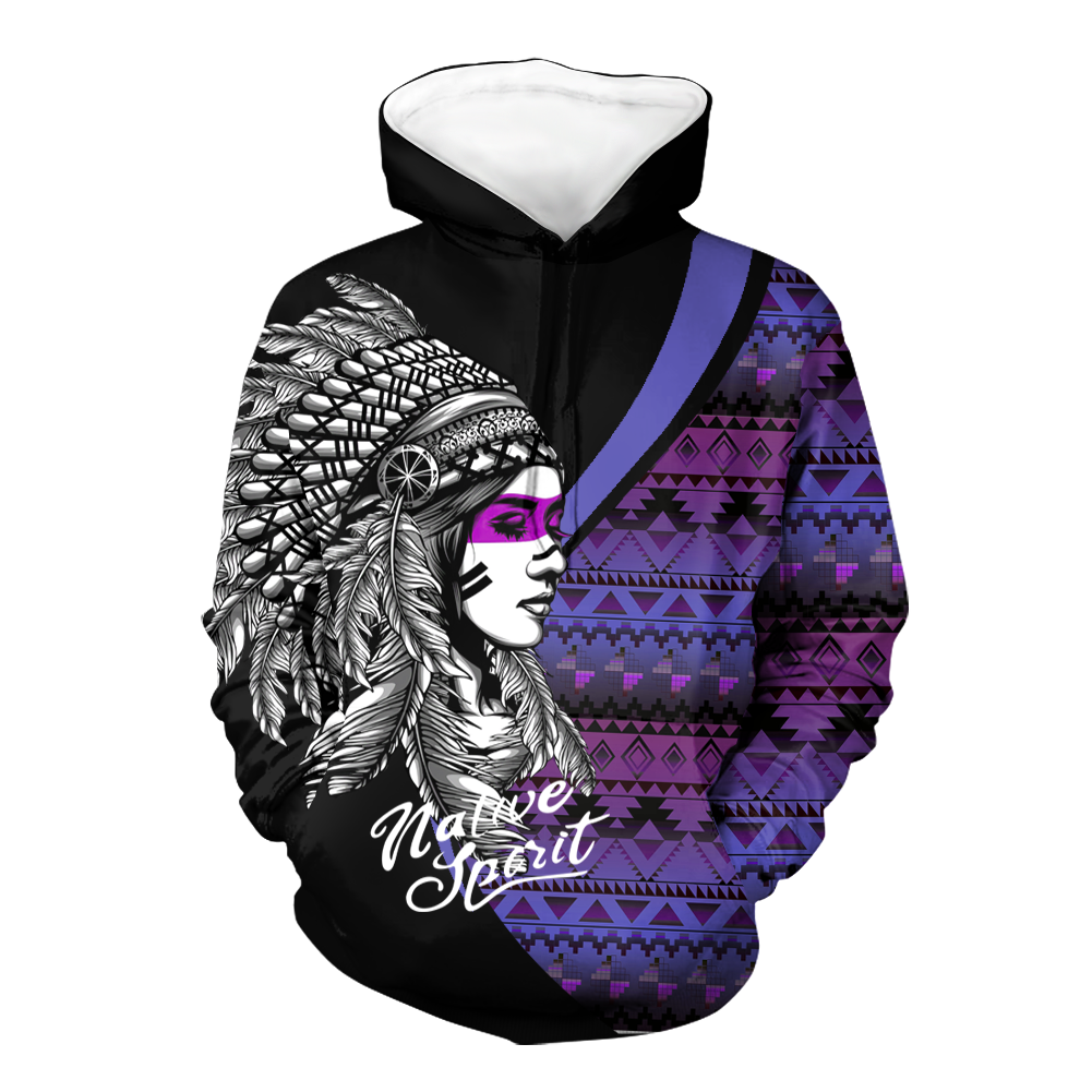 HD0012296 Pattern Native Pride 3D Hoodie
