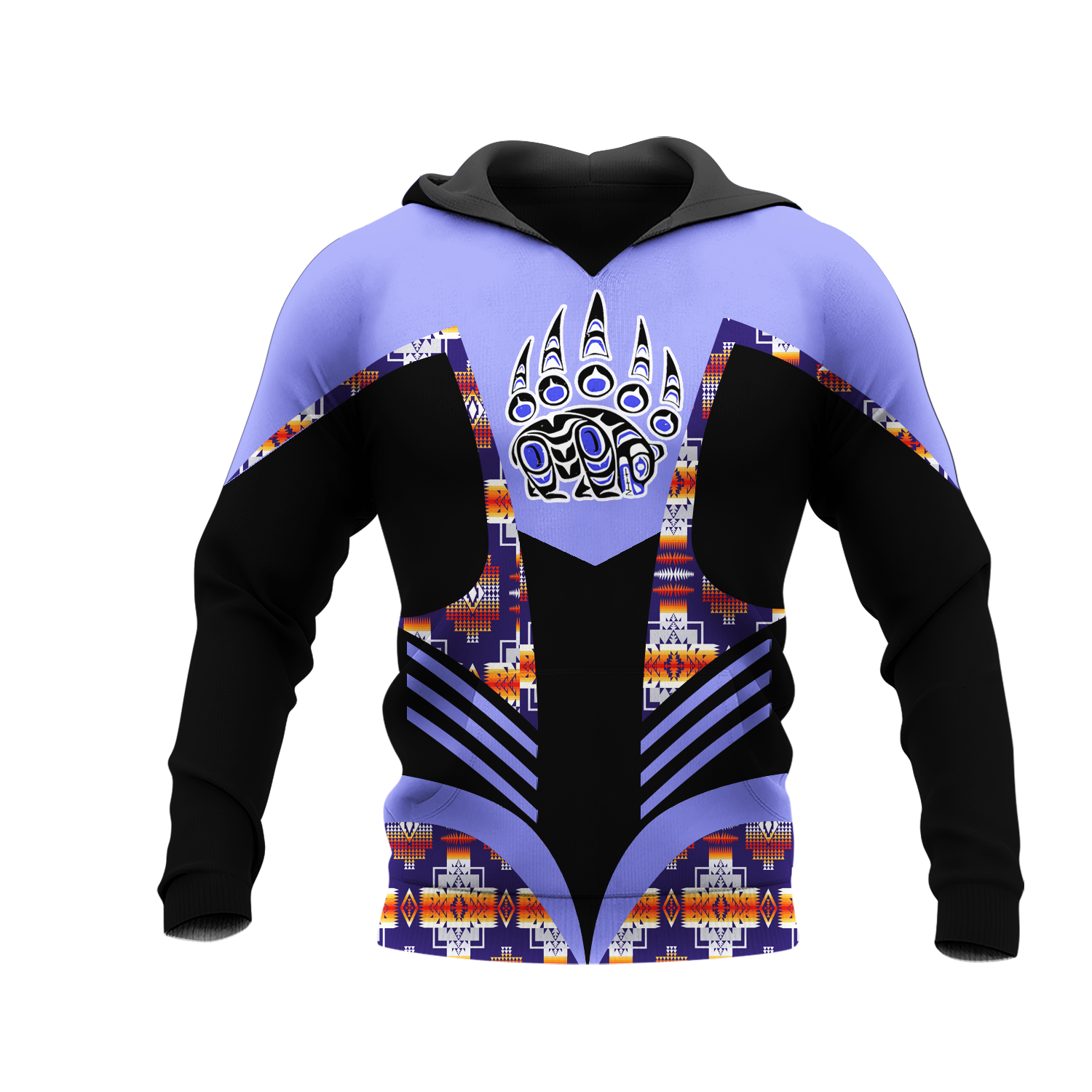 HD001164 Pattern Native Pride 3D Hoodie