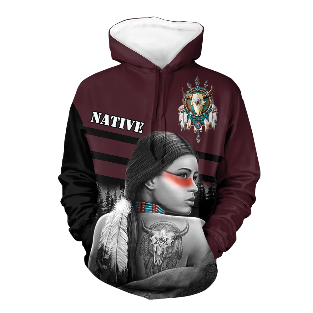 HD0012525 Pattern Native Pride 3D Hoodie