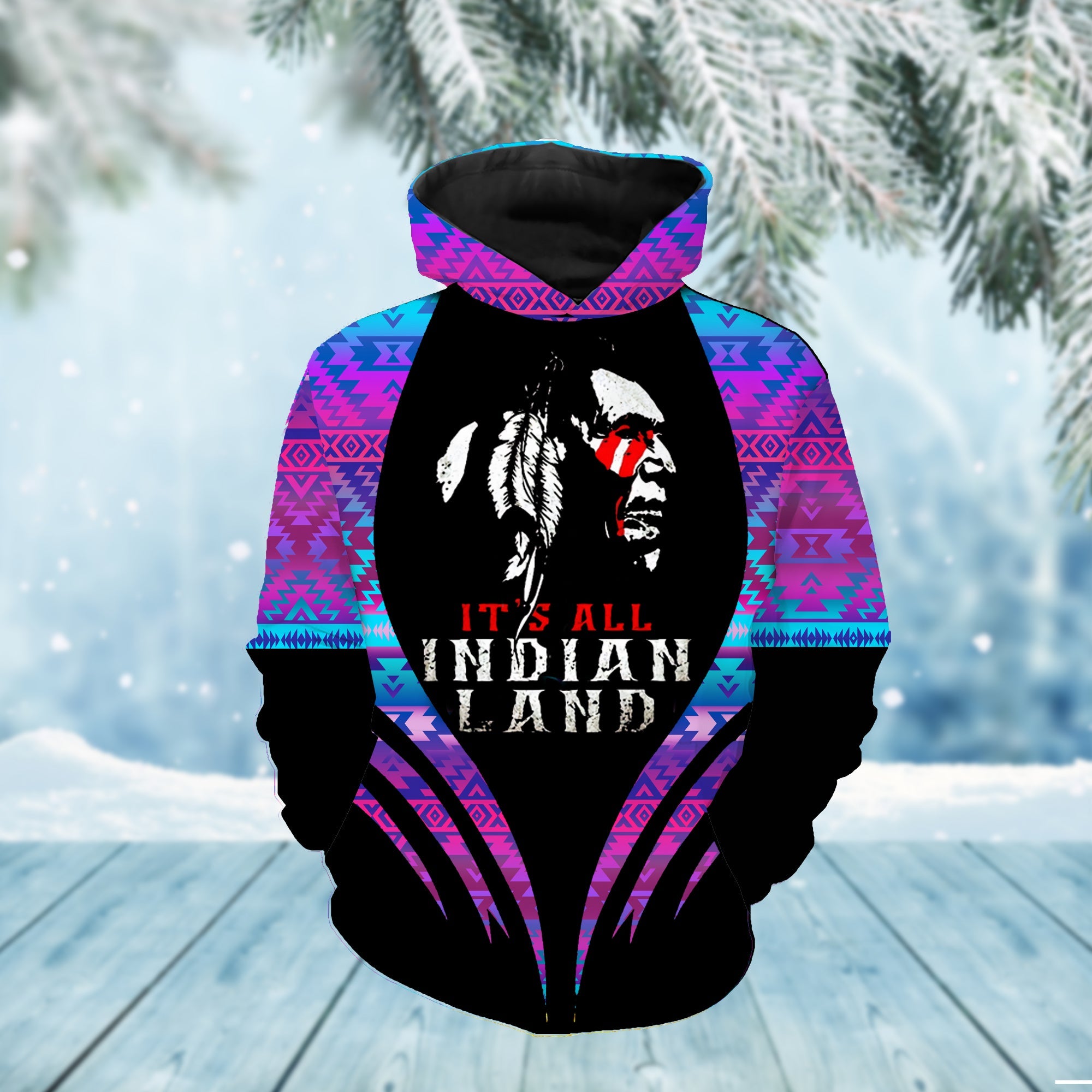 HD0011750 Pattern Native Pride 3D Hoodie